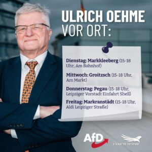 Ulrich Oehme vor Ort KW32